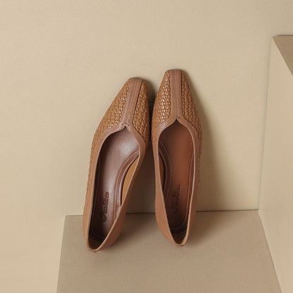 Morissa Genuine Leather Heels