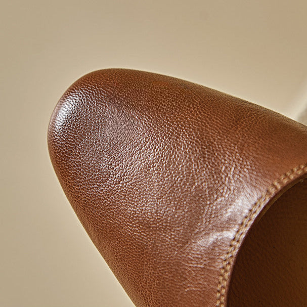 Minara Genuine Leather Pumps