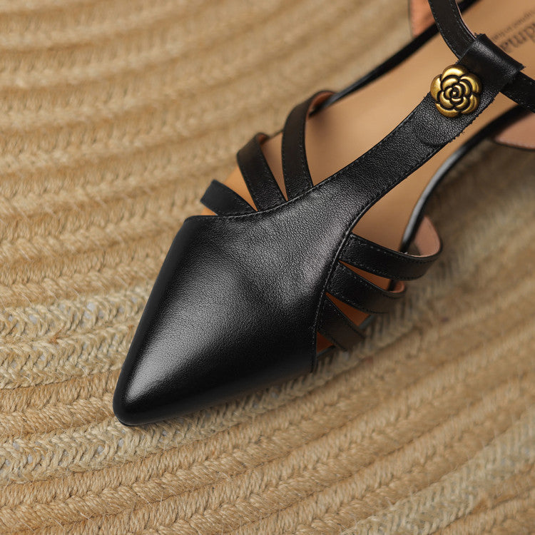 Viara Genuine Leather Heels