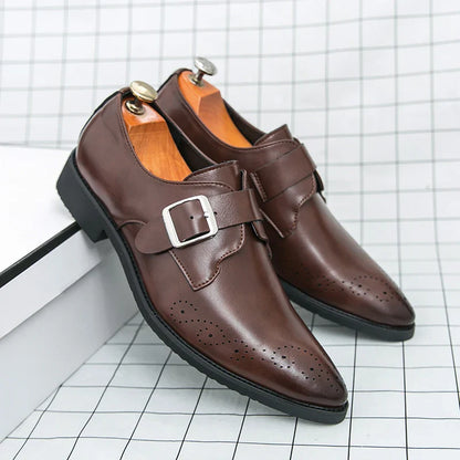Bucklor Genuine Leather Shoes