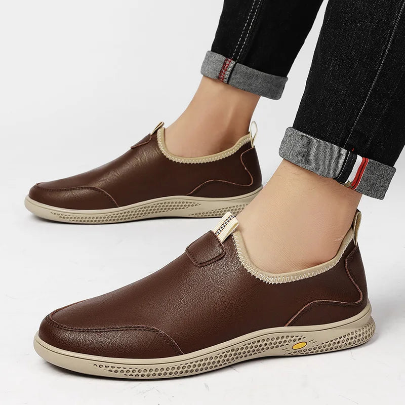 Wesley Genuine Leather Loafers