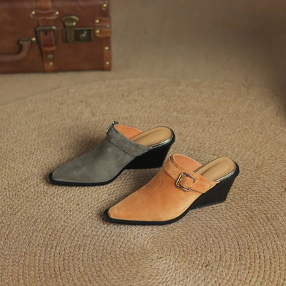 Elmer Suede Mules