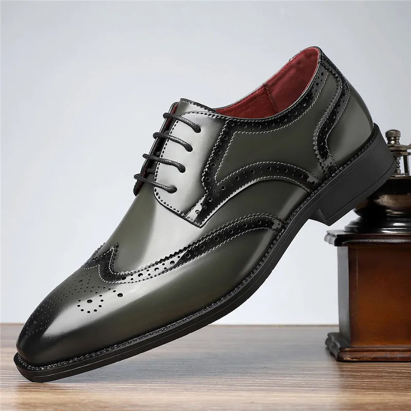Marford Genuine Leather Oxfords
