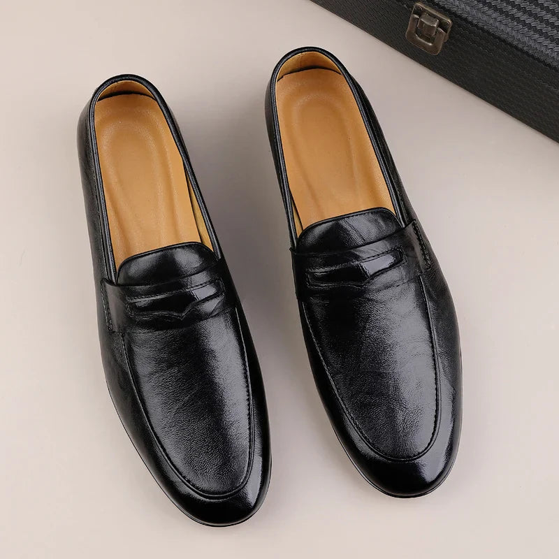 Kevric Genuine Leather Loafer