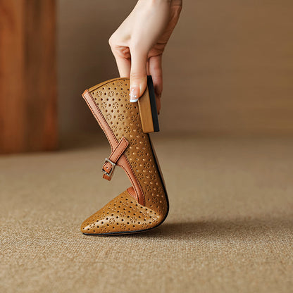 Raika Genuine Leather Pumps