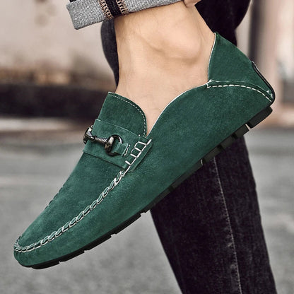 Astire Genuine Suede Loafers