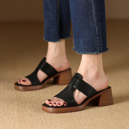Enara Genuine Leather Sandals