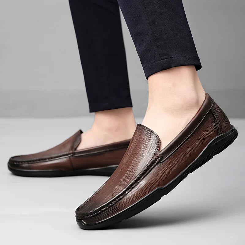 Jorven Genuine Leather Loafers