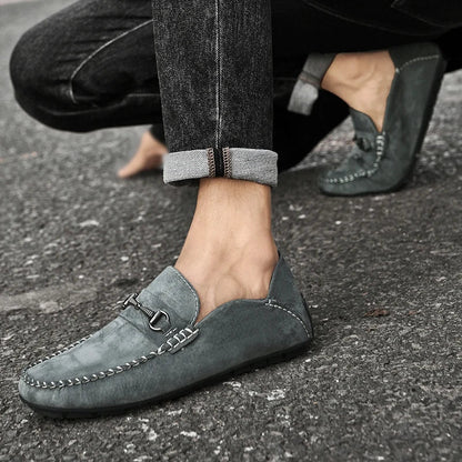 Astire Genuine Suede Loafers