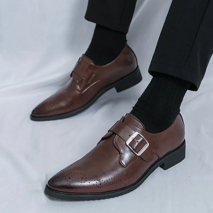 Bucklor Genuine Leather Shoes