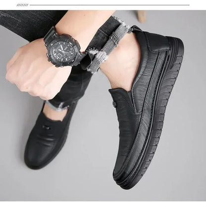 Larson Genuine Leather Loafers