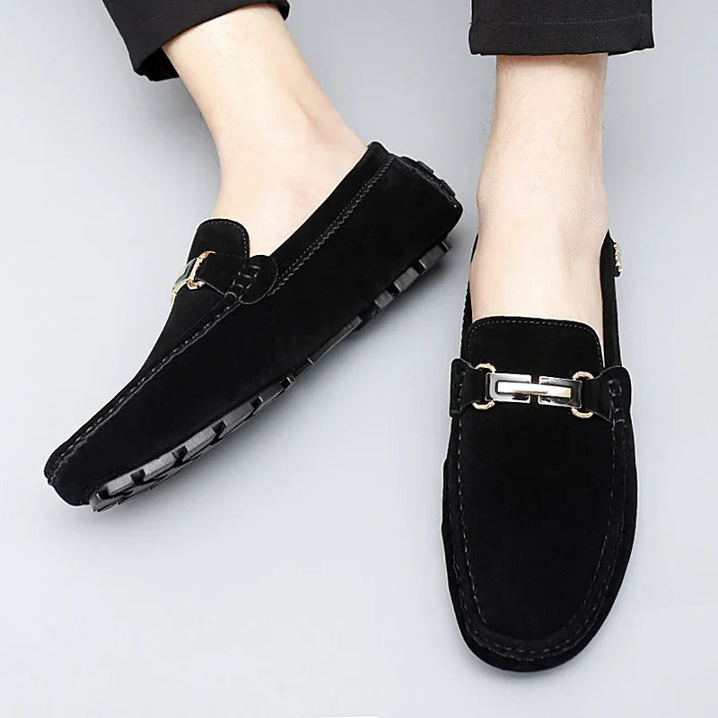Delmar Genuine Suede Loafers