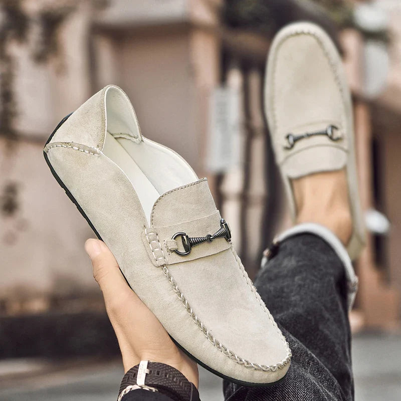Astire Genuine Suede Loafers