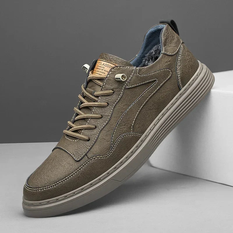 Ozgun Genuine Leather Sneakers