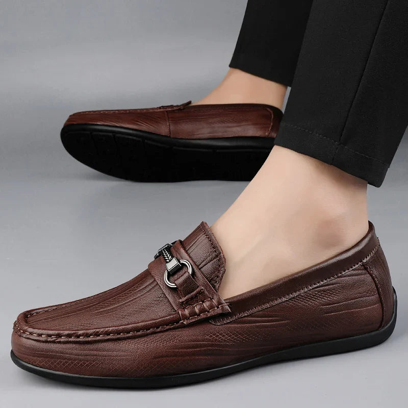 Revik Genuine Leather Loafers