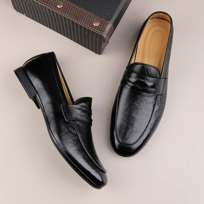 Kevric Genuine Leather Loafer