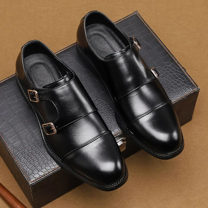 Grandeur Monk Strap Shoes