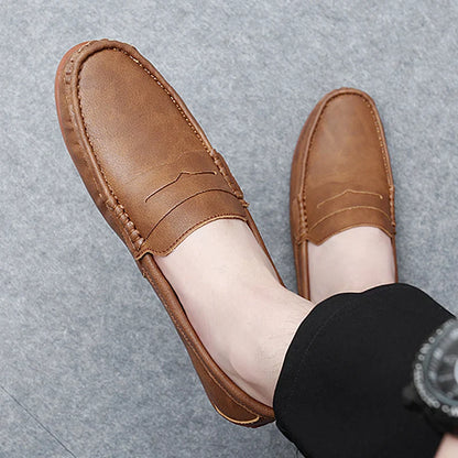 Travor Genuine Leather Loafers