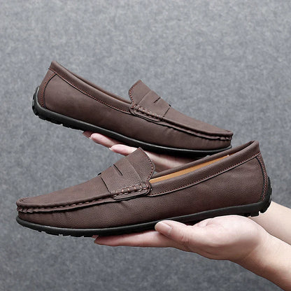 Travor Genuine Leather Loafers