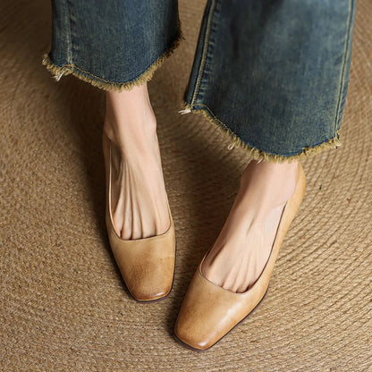 Diara Genuine Leather Heels