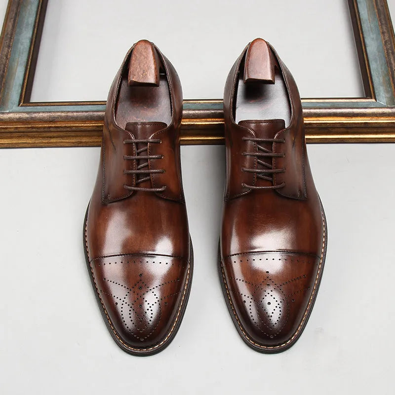 Darian Genuine Leather Oxfords