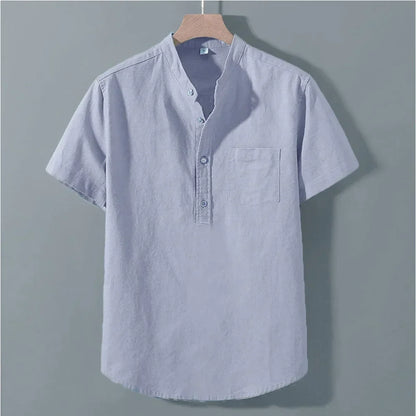 Vartos Cotton-Linen T-Shirt