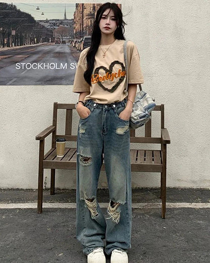 Shred Distressed Jeans