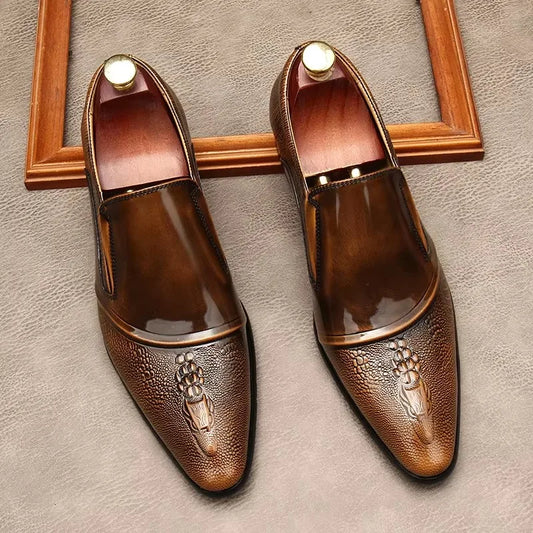 Derek Genuine Leather Loafers