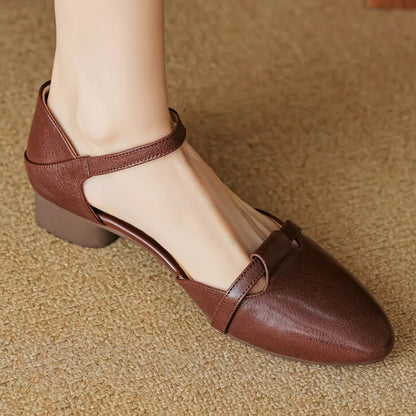 Laney Genuine Leather Heels