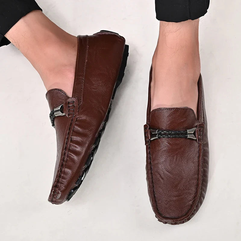 Kosmo Genuine Leather Loafers