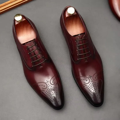 Tarz Genuine Leather Oxfords