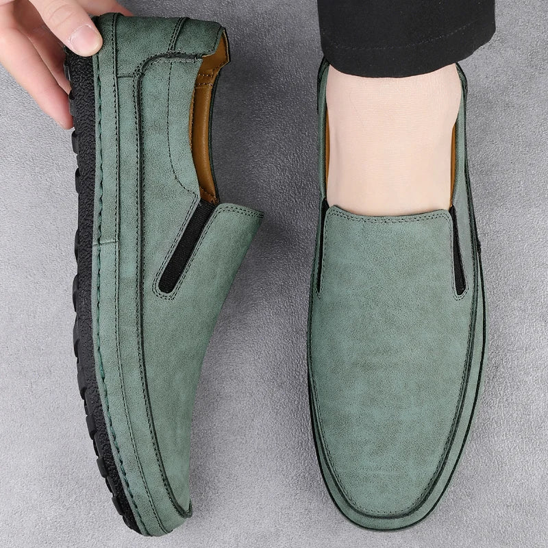 Larvis Genuine Leather Loafers