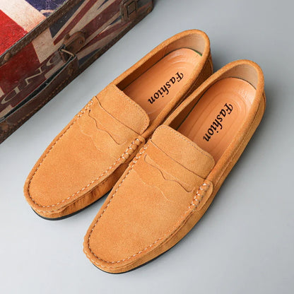 Gildron Genuine Suede Loafers