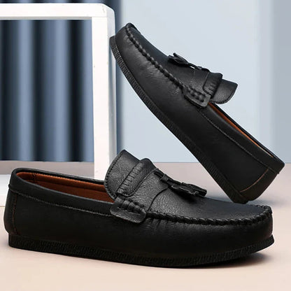 Moclyn Leather Loafers