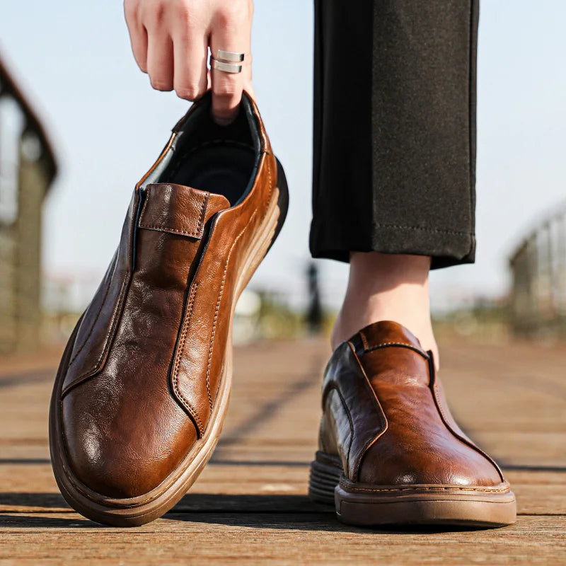 Calex Genuine Leather Sneakers