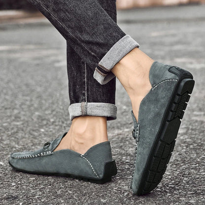 Astire Genuine Suede Loafers