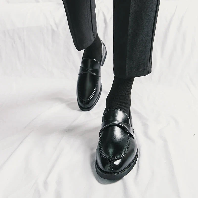 Teviot Genuine Leather Loafers