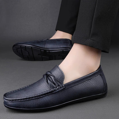 Elston Genuine Leather Loafers