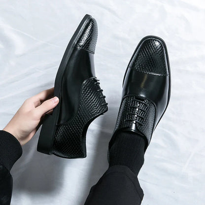 Slyther Genuine Leather Brogues