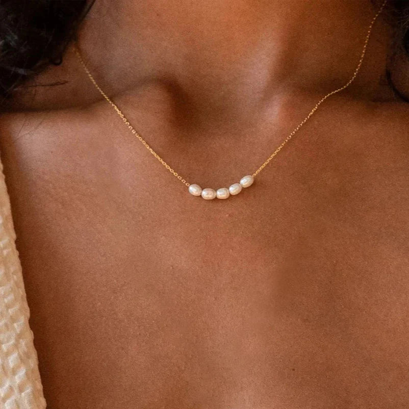Aurea Pearl Necklace