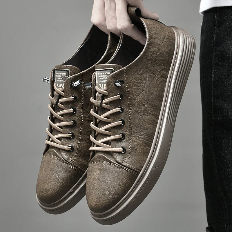 Pesco Genuine Leather Sneakers