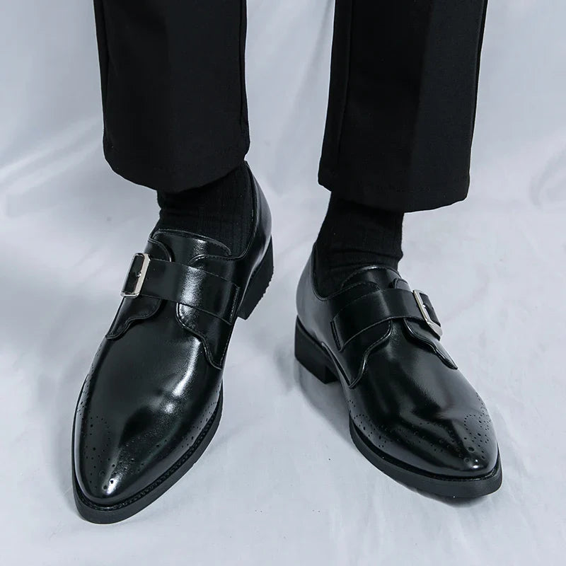 Bucklor Genuine Leather Shoes