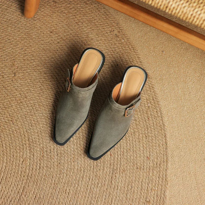 Elmer Suede Mules