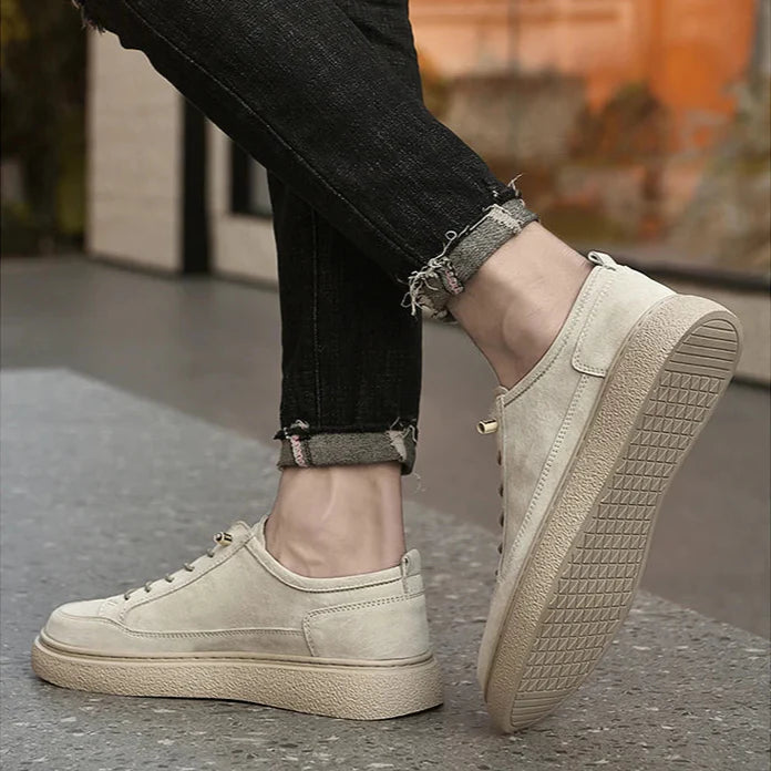 Zalver Genuine Suede Sneakers