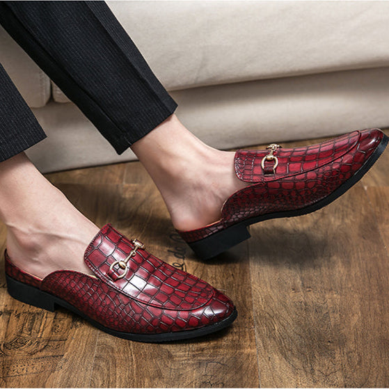 Elbert Genuine Leather Mules