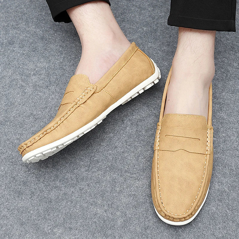 Travor Genuine Leather Loafers
