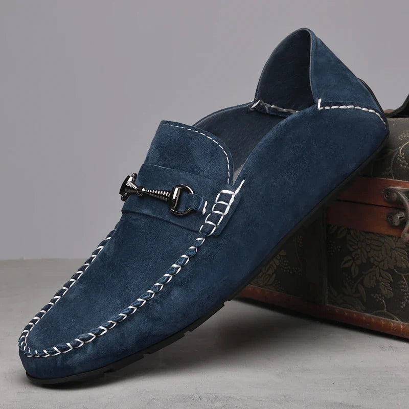 Astire Genuine Suede Loafers