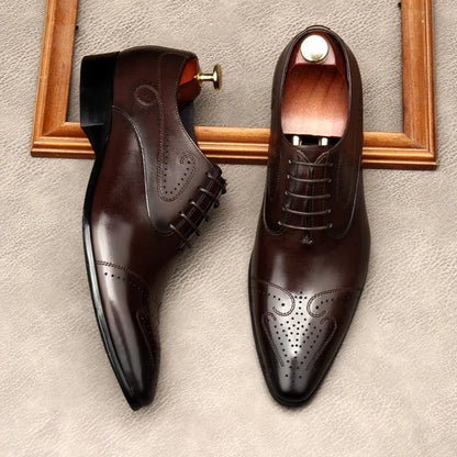 Tarz Genuine Leather Oxfords