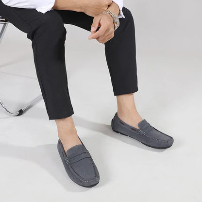 Fletro Genuine Suede Loafers