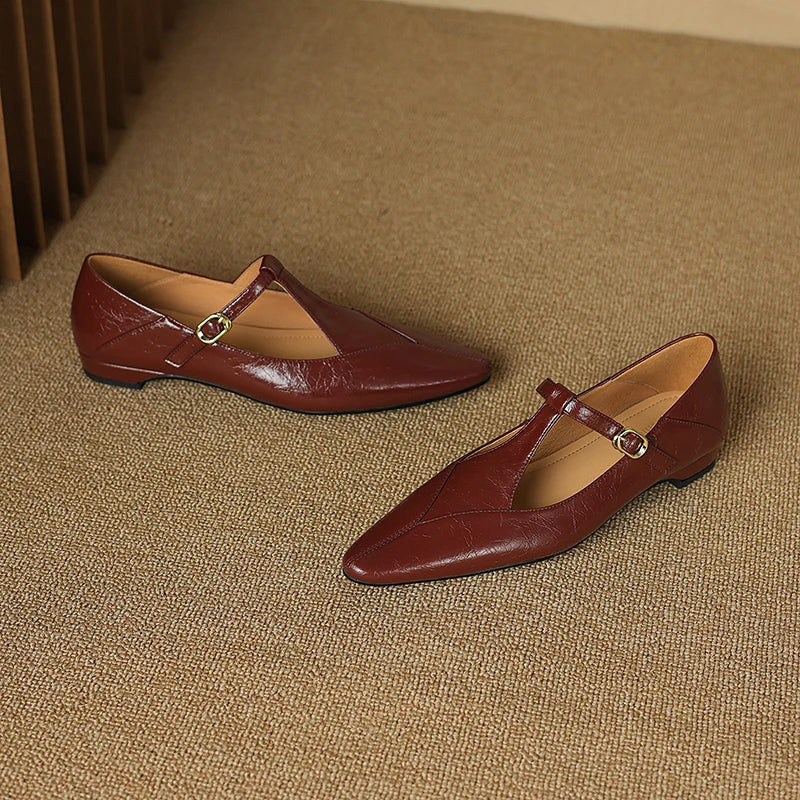 Biana Genuine Leather Heels